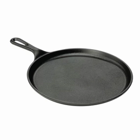 10.5 inch Round Pre-Seasoned Cast Iron Skillet Griddle Frying Pan Made in USA Cookware online kitchen sale