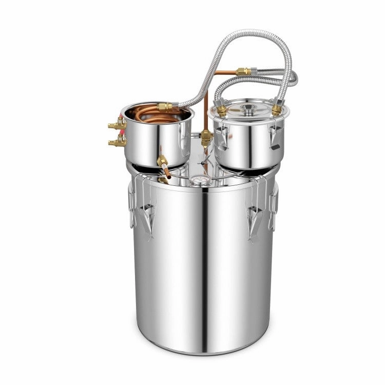 10 Gallon Stainless Steel Alcohol Still Fermenting / Distilling Kit Cookware hot cookware outlet
