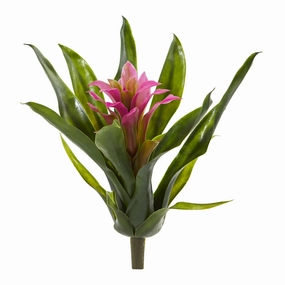 10" Bromeliad Bush (Set of 6) Faux Florals floral decor outlet