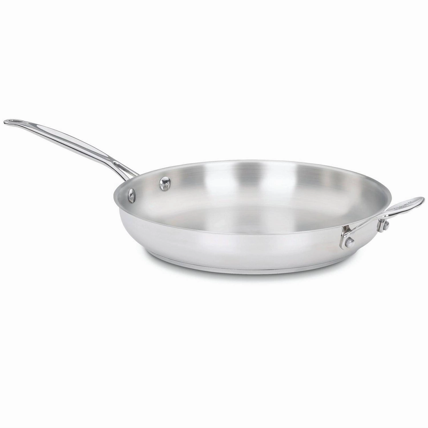 12 Inch Cool Touch Stainless Steel Skillet Cookware online kitchen sale