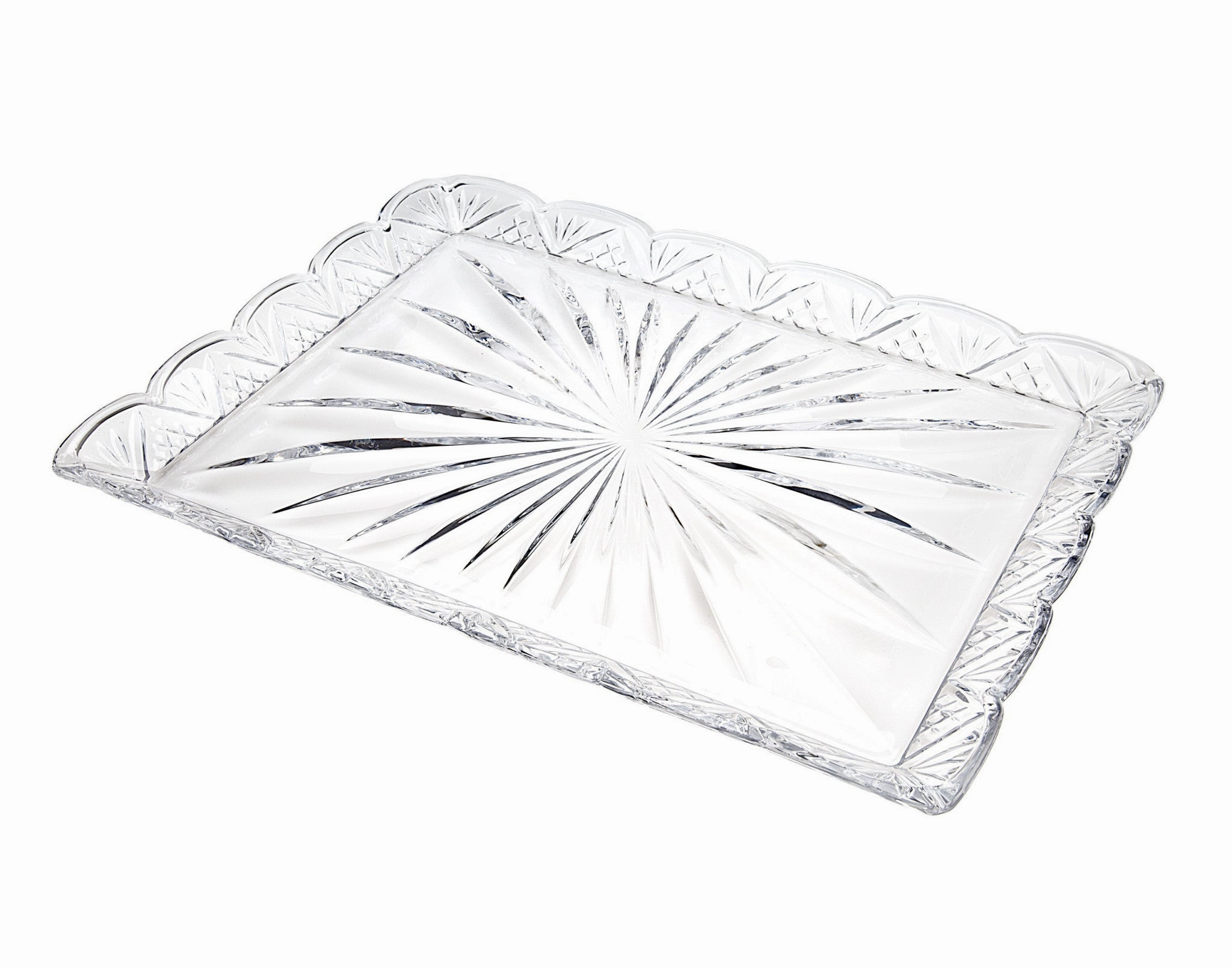 12" Clear Rectangular Crystal Serving Tray Cooking Tools & Accessories outlet tools