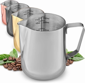 12oz Stainless Steel Milk Frothing Pitcher Cooking Tools & Accessories hot price