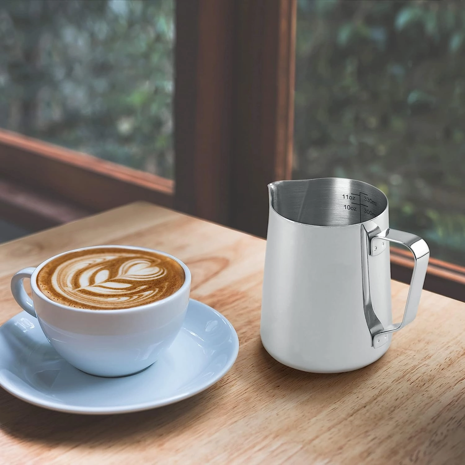 12oz Stainless Steel Milk Frothing Pitcher
