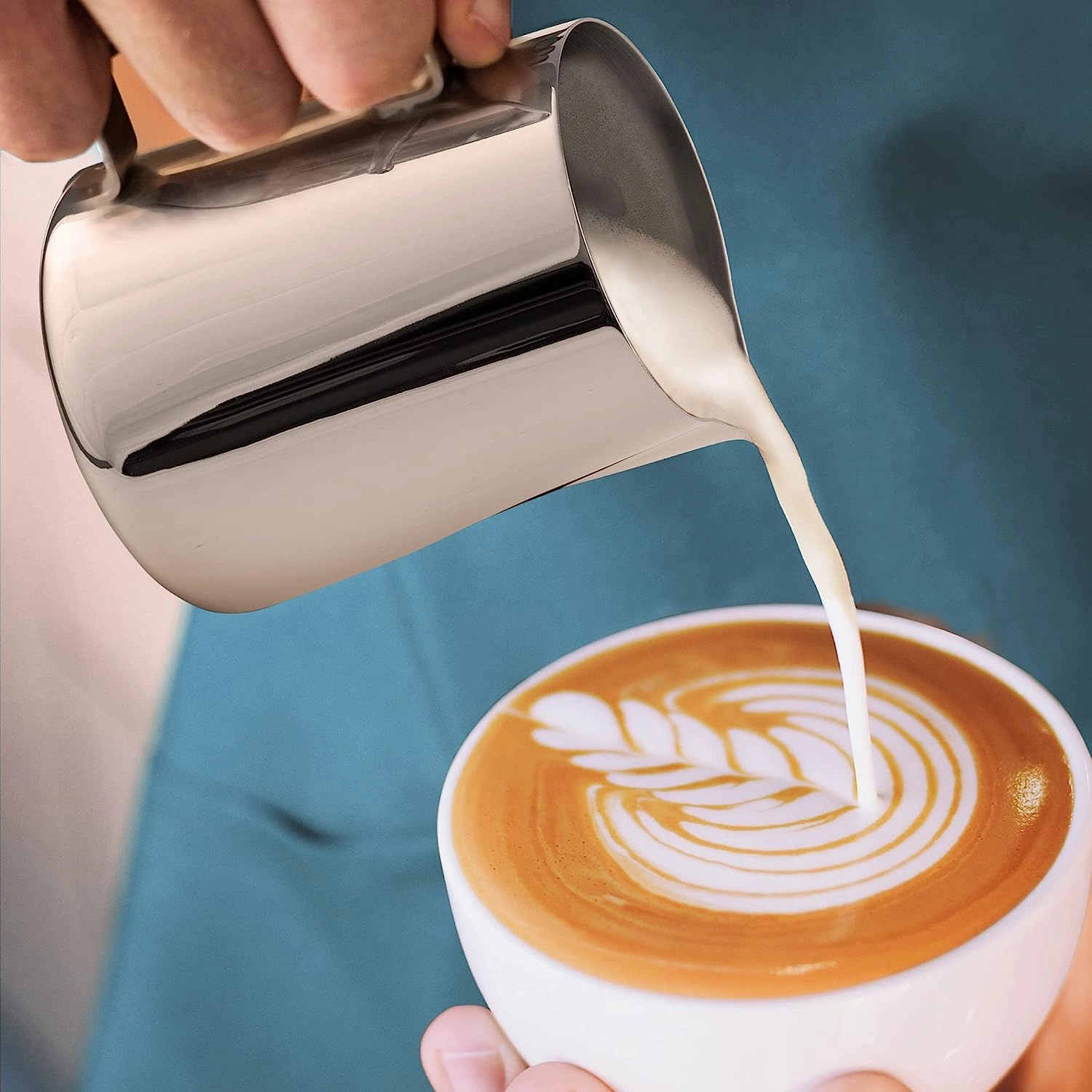12oz Stainless Steel Milk Frothing Pitcher