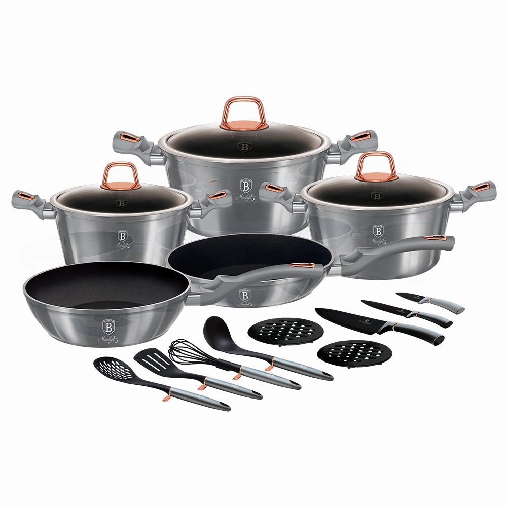 17-Piece Kitchen Cookware Set Moonlight Collection Cookware holiday sale