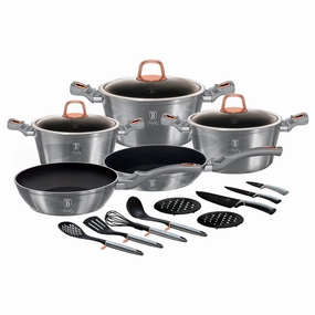 17-Piece Kitchen Cookware Set Moonlight Collection Cookware holiday sale
