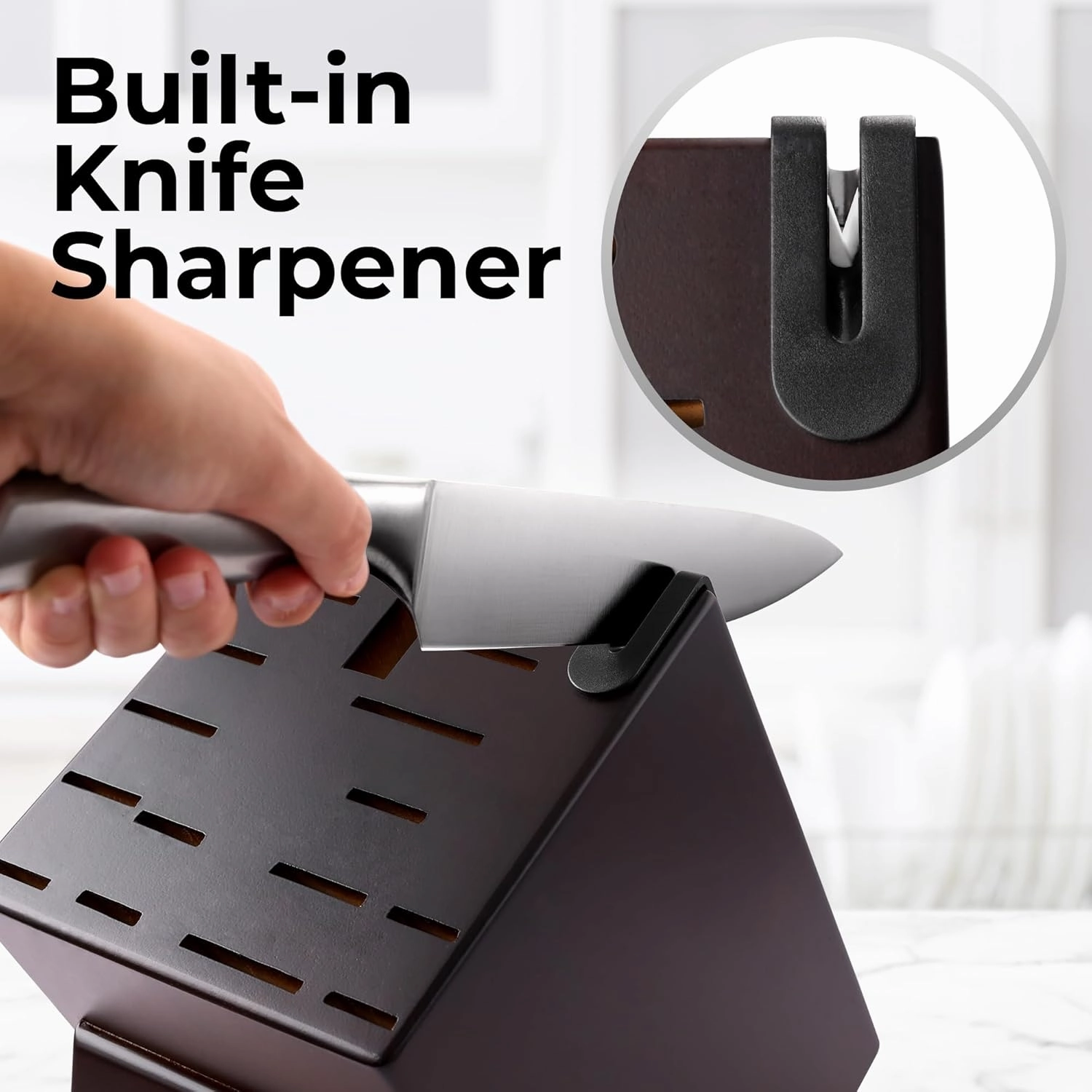 18 Piece Stainless Steel Kitchen Knife Set
