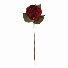 18" Autumn Maple Leaf Artificial Flower (Set of 2) Faux Florals online special