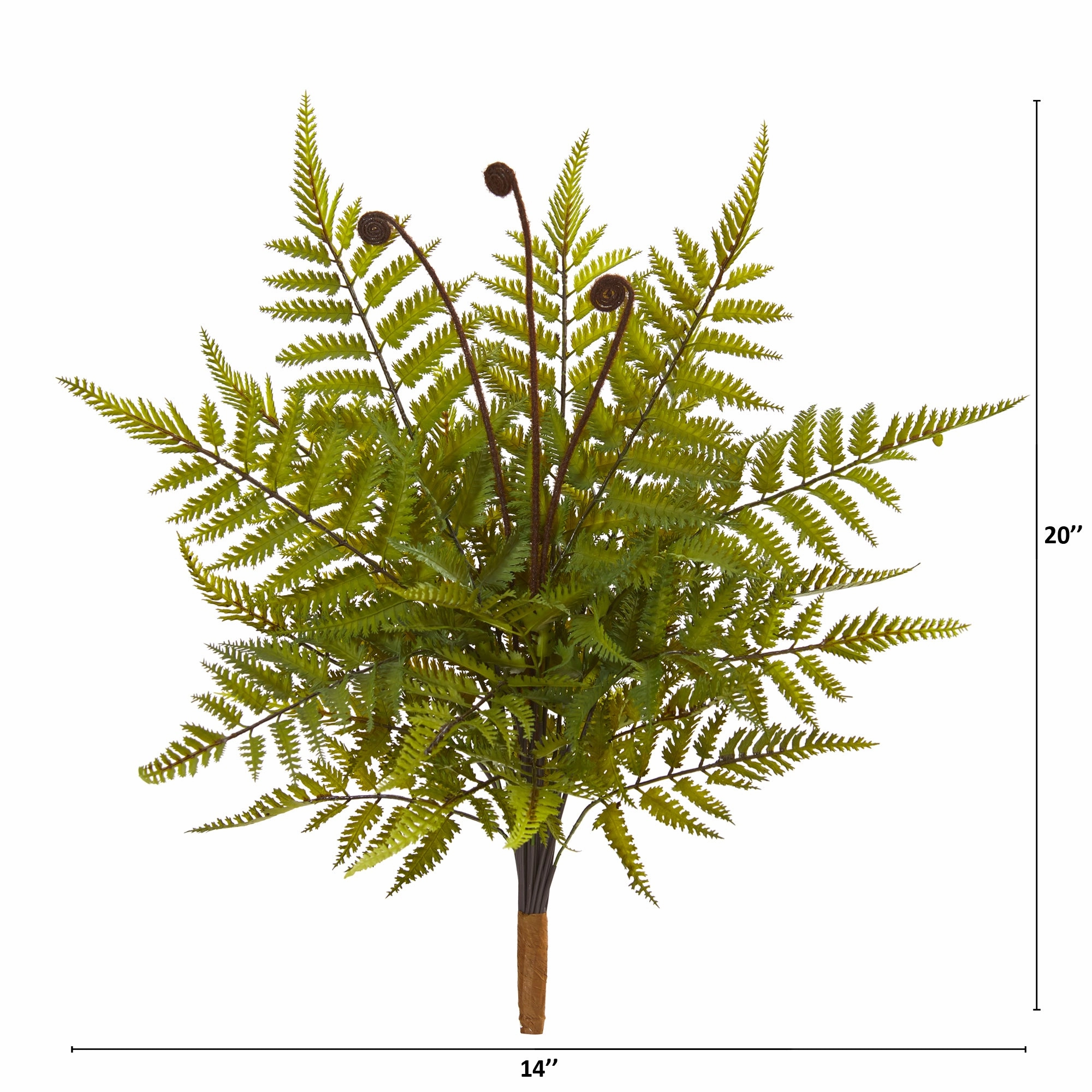 20" Fern Artificial Plant (Set of 3)