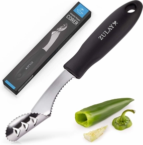 2in1 Jalapeno Corer Tool - Stainless Steel Pepper Seed Remover Tool Cooking Tools & Accessories hot price