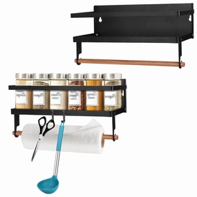 2Pcs Magnetic Spice Racks with Paper Towel Holder Cooking Tools & Accessories clearance kits