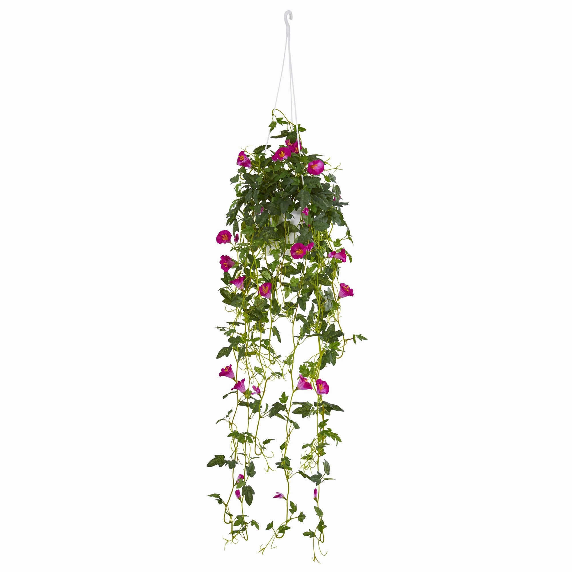 30" Petunia Hanging Basket Faux Florals online special