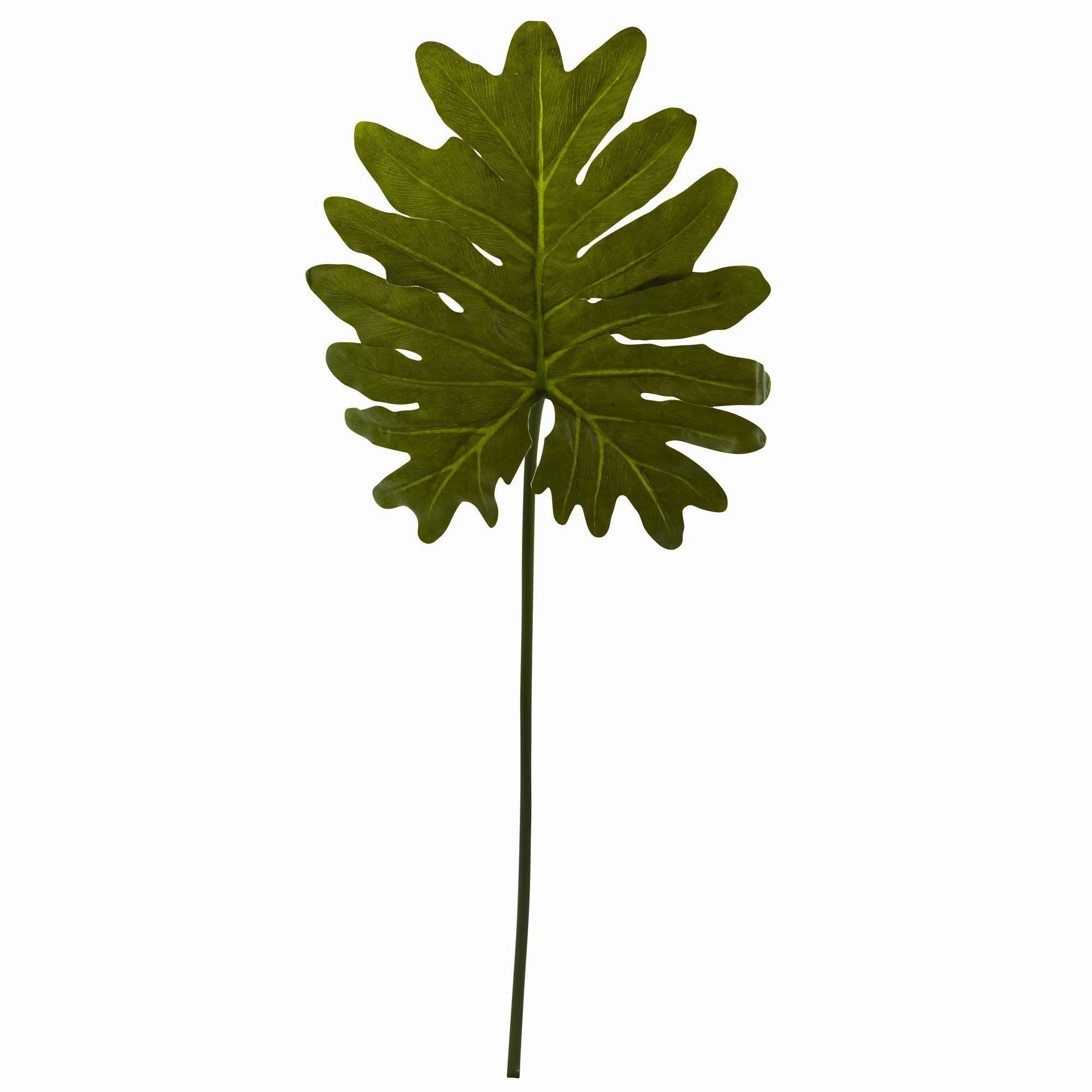 31" Selloum Philo Single Leaf Stem (Set of 12) Faux Florals floral decor outlet