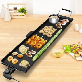 35 Inch Electric Griddle with Adjustable Temperature Cookware online kitchen sale