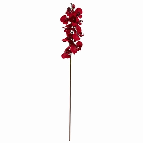 36" Christmas Phalaenopsis Artificial Flower (Set of 4) Faux Florals floral decor outlet