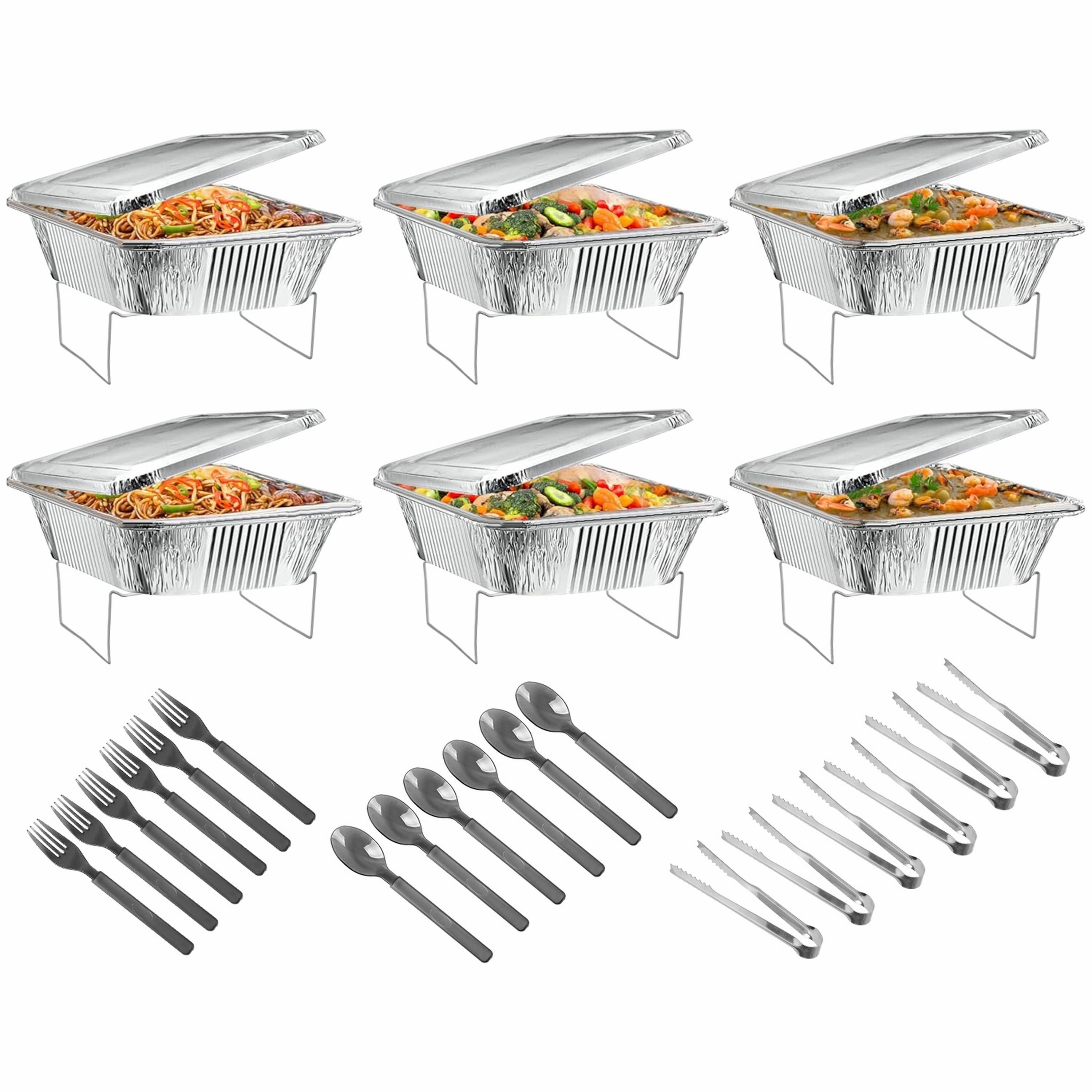 36Pcs Disposable Chafing Dish Buffet Set for Party Cooking Tools & Accessories clearance kits