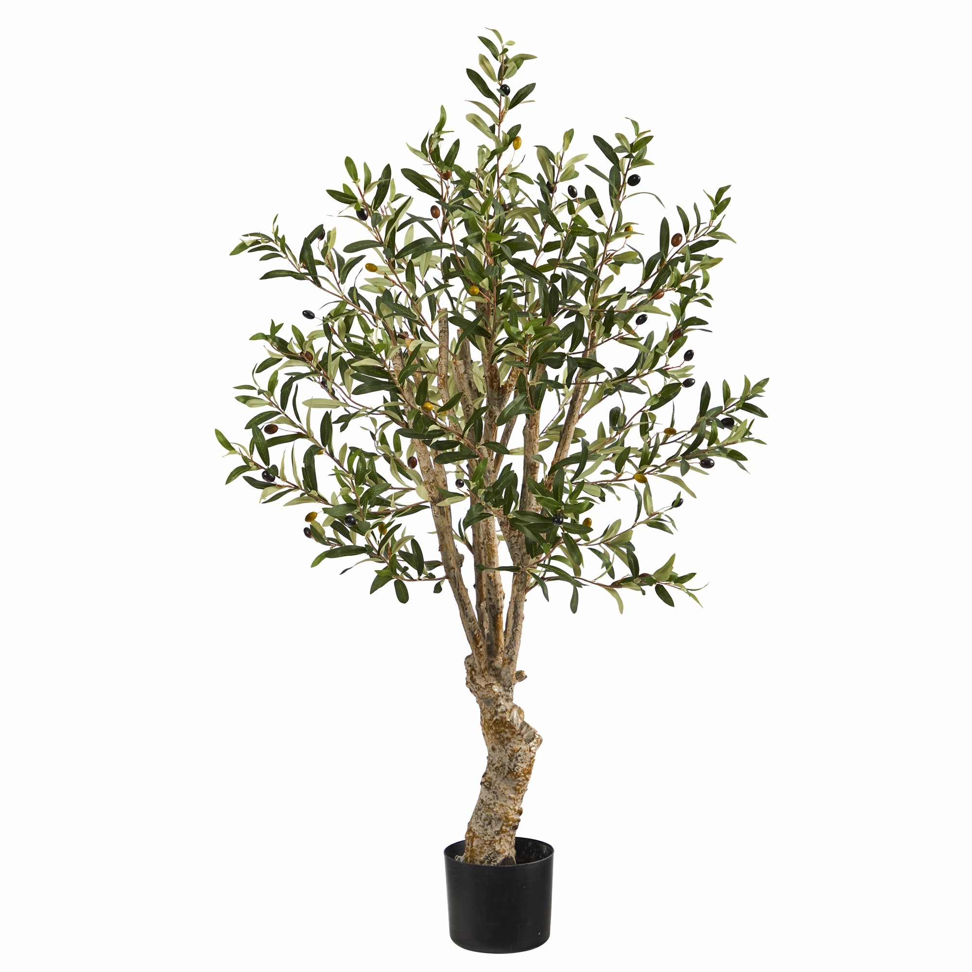 3.5' Olive Artificial Tree with 966 Leaves Faux Florals floral decor outlet