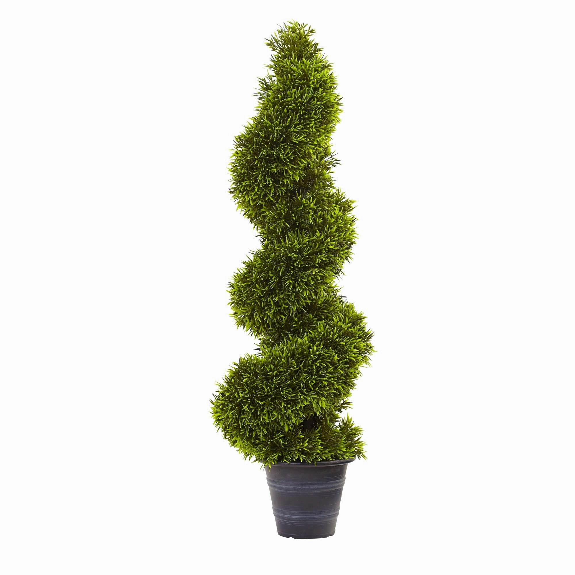 3' Grass Spiral Topiary Faux Florals floral decor outlet