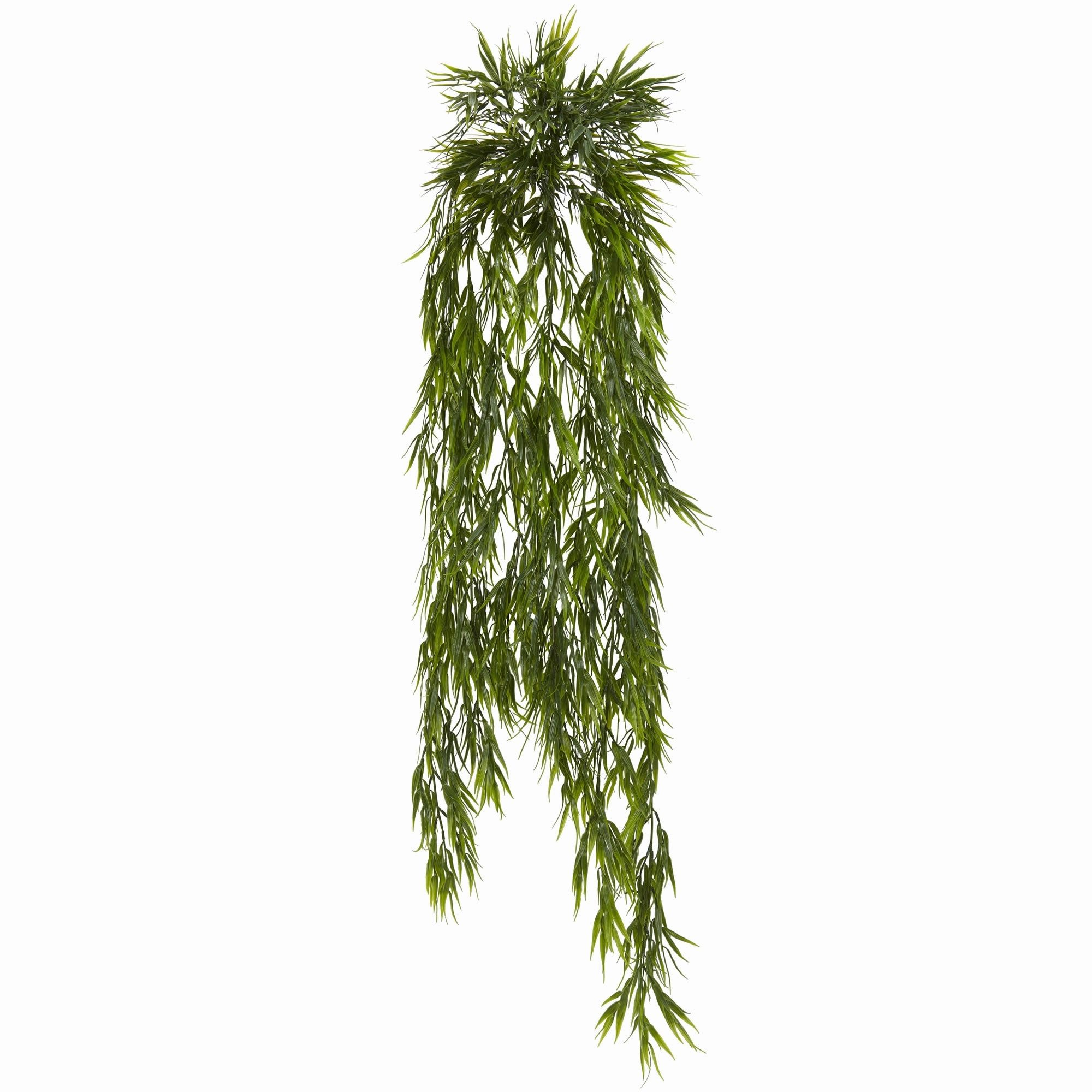 43" Mini Bamboo Hanging Bush (Set of 2) Faux Florals cheap bouquet decor