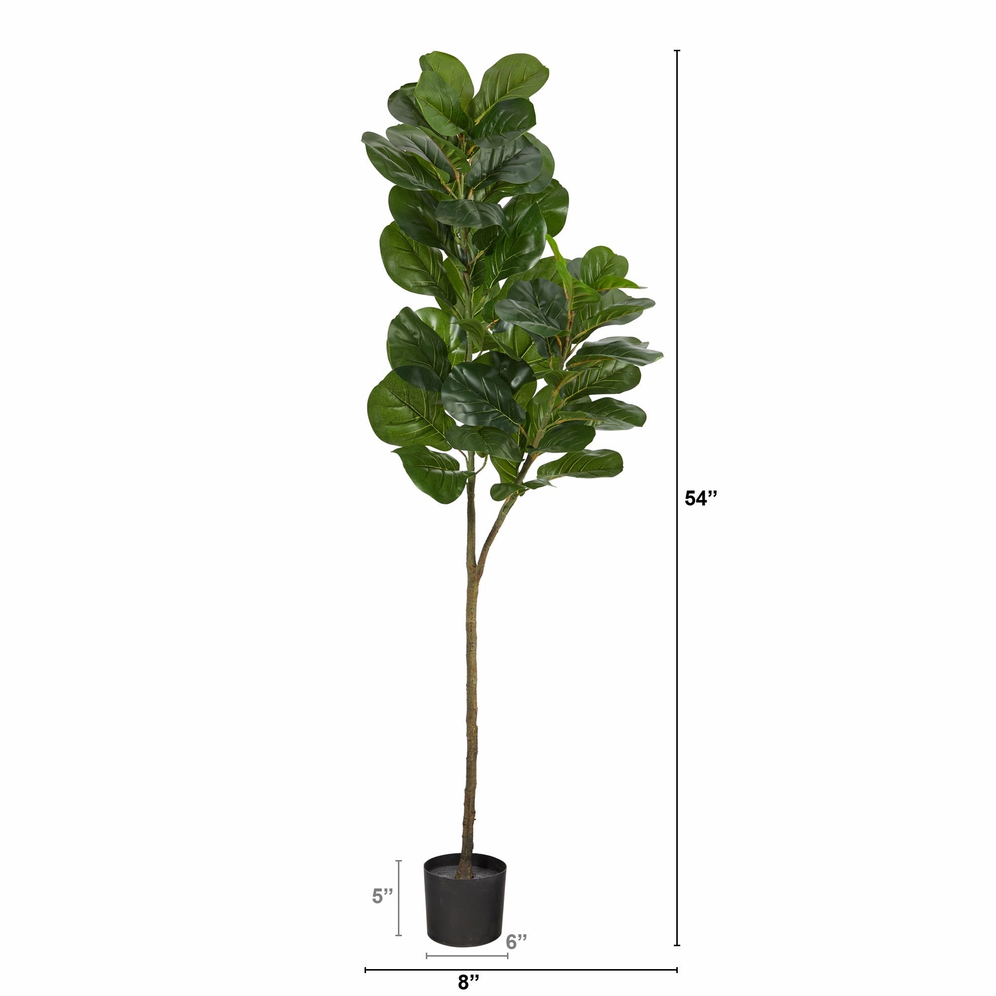 4.5' Fiddle Leaf Fig Artificial Tree