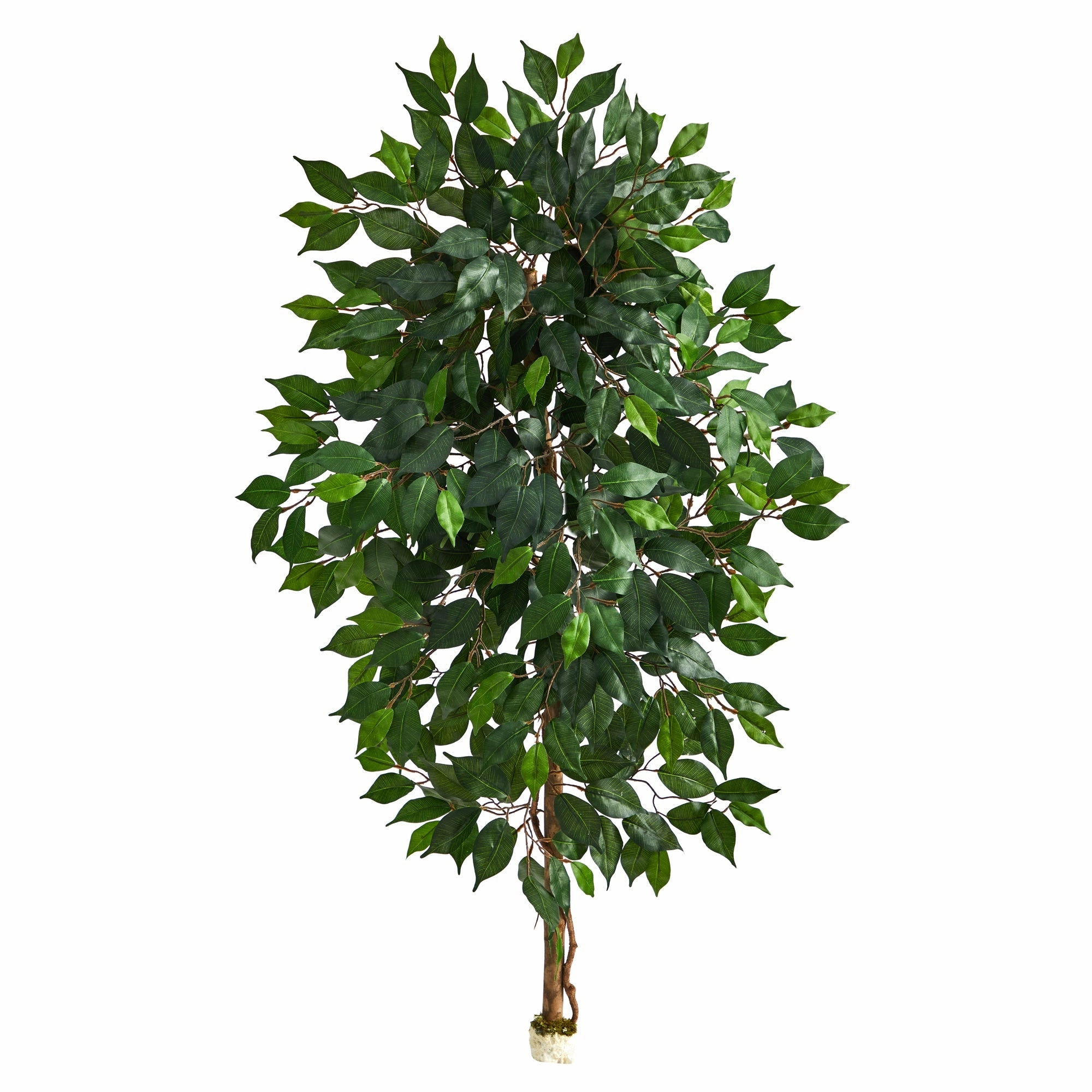4' Single Ficus Artificial Tree (No Pot) Faux Florals cheap bouquet decor