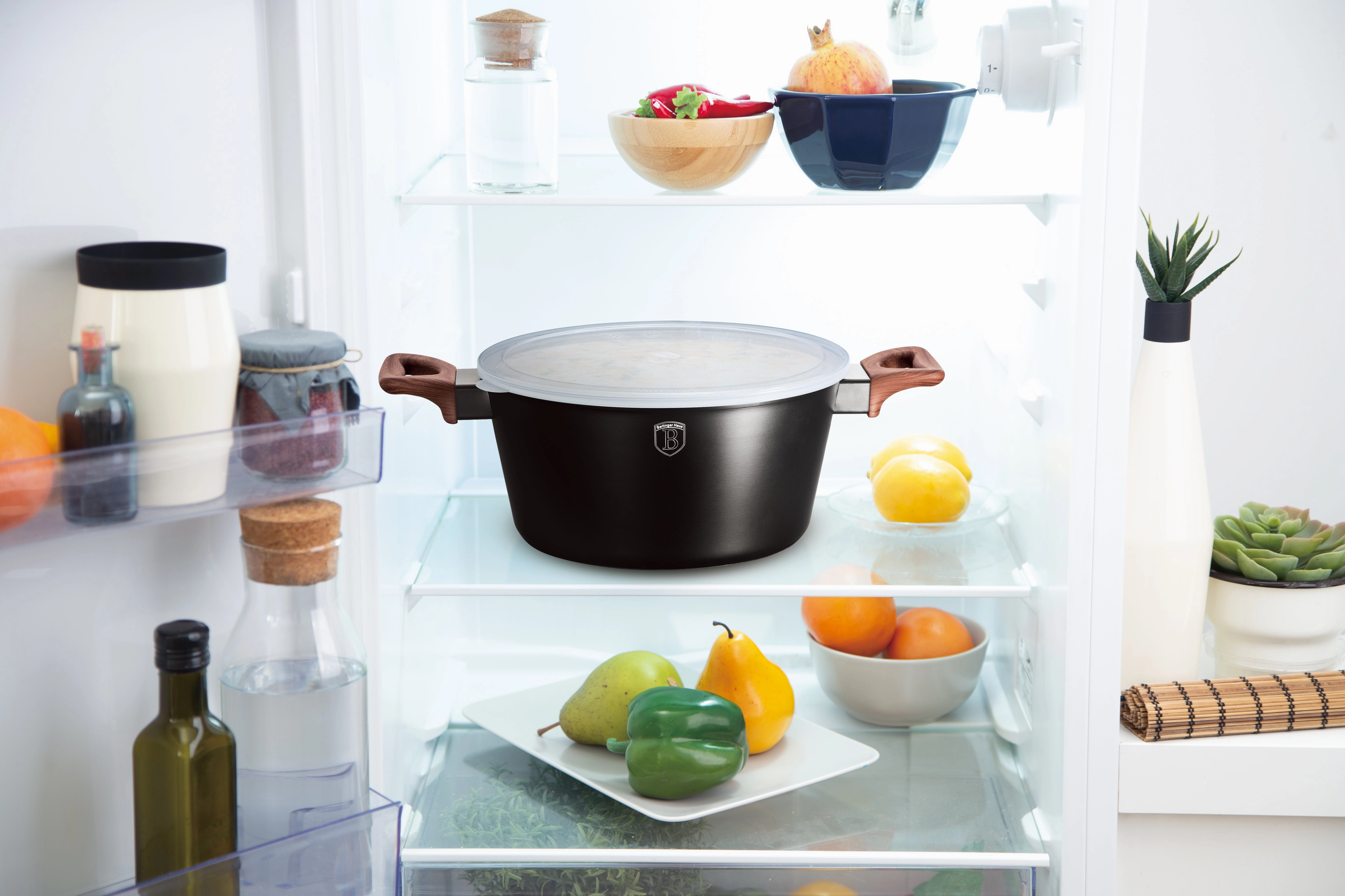 4-Piece Cookware Set Ebony Rosewood Collection