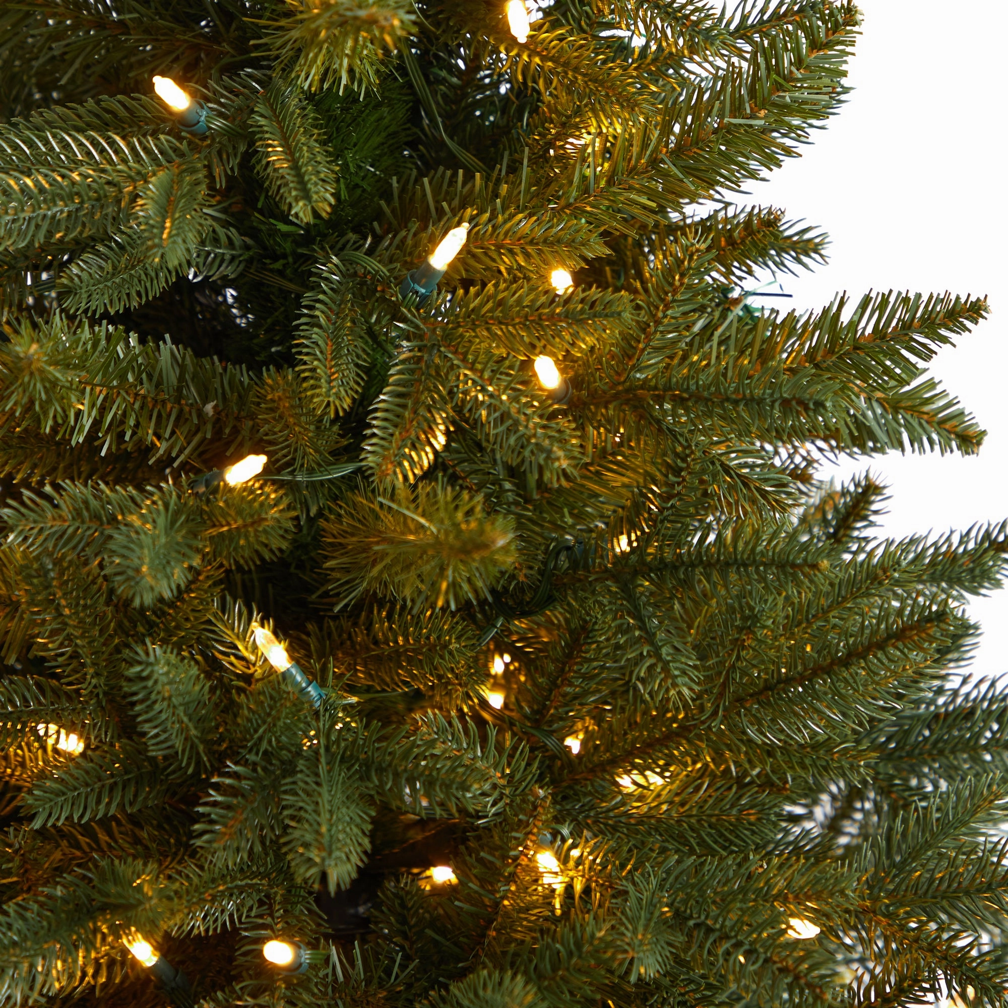 5' Christmas Tree w/200 LED Lights, 497 Lvs in Planter
