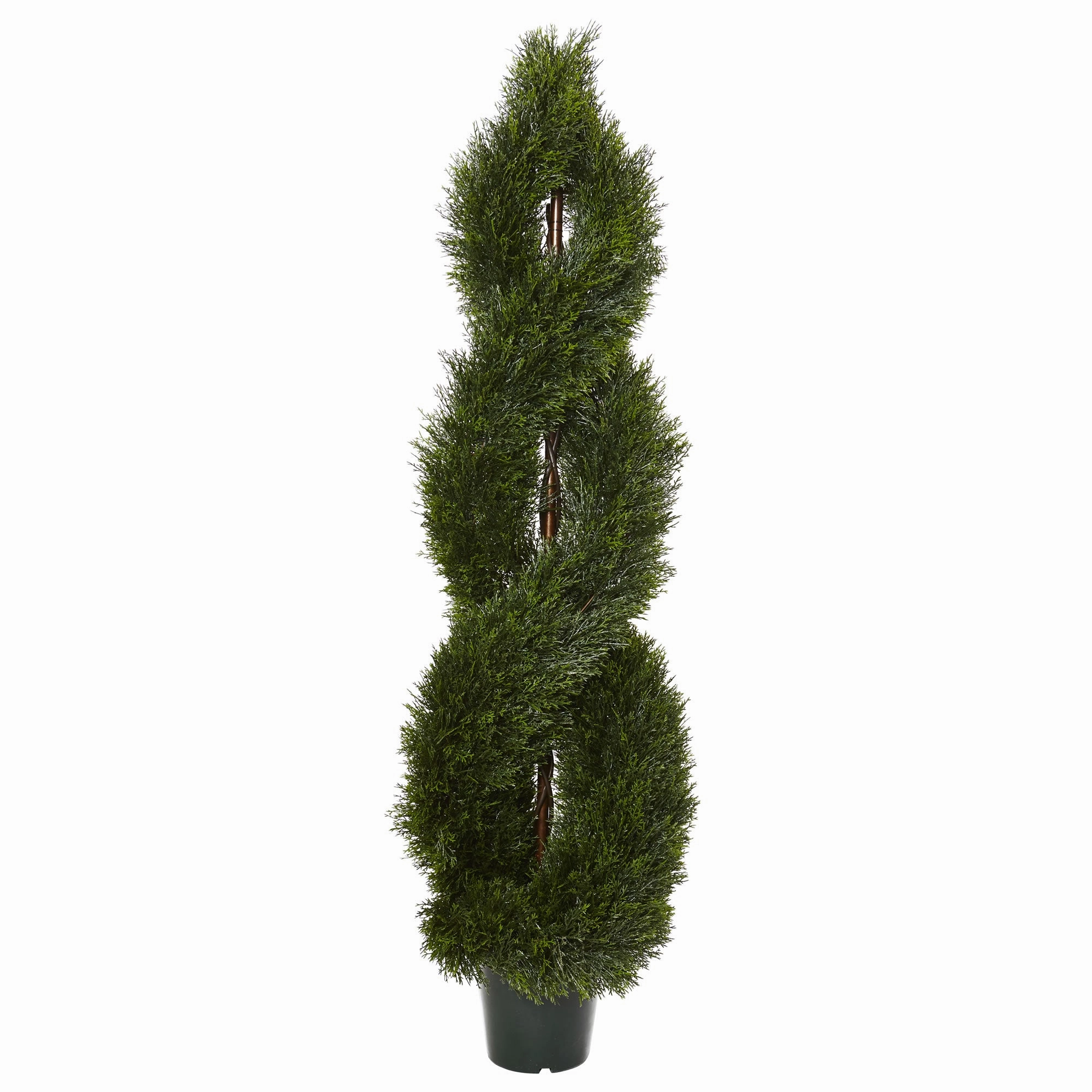 5' Pond Cypress Topiary UV Rest w/1702 Lvs (Indoor/Outdoor) Faux Florals online special