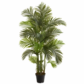 6' Areca Palm Artificial Tree Faux Florals cheap bouquet decor