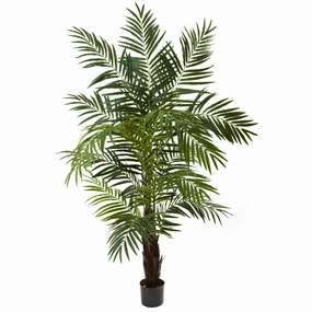 6' Areca Palm Tree x 13 w/602 Lvs Faux Florals cheap bouquet decor