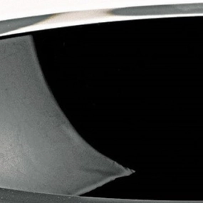 6 Mouth Blown Crystal European Made Lead Free Jet Black Bowl Cooking Tools & Accessories outlet tools