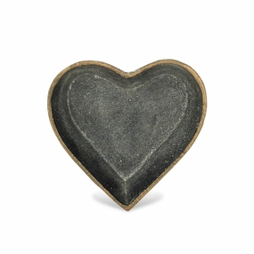 6" Black Heart Metal Heart Handmade Vanity Tray Cooking Tools & Accessories clearance kits