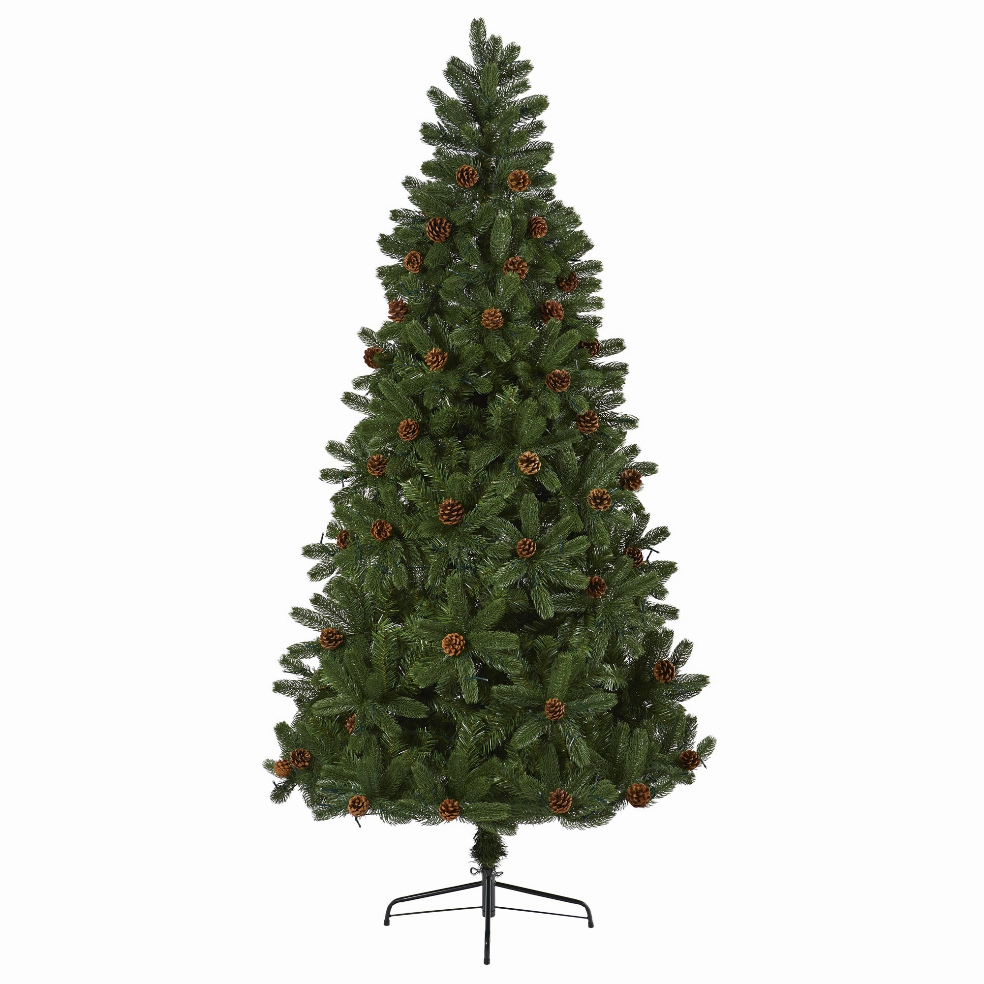 7.5' Rocky Mountain Christmas Tree w/Cones 400 LED 880 Tips