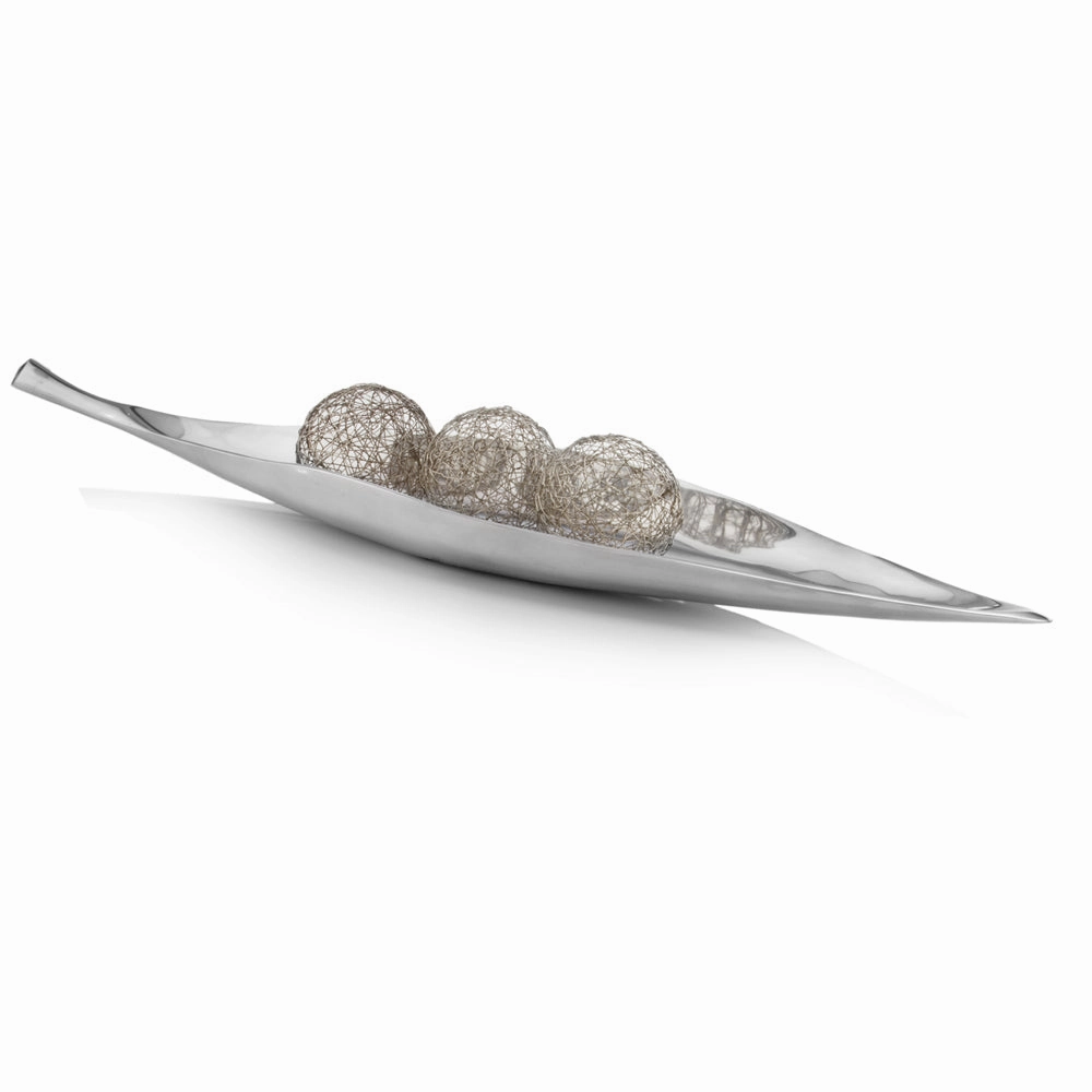 7.5" X 36" X 3" Buffed Tip Long Leaf Tray