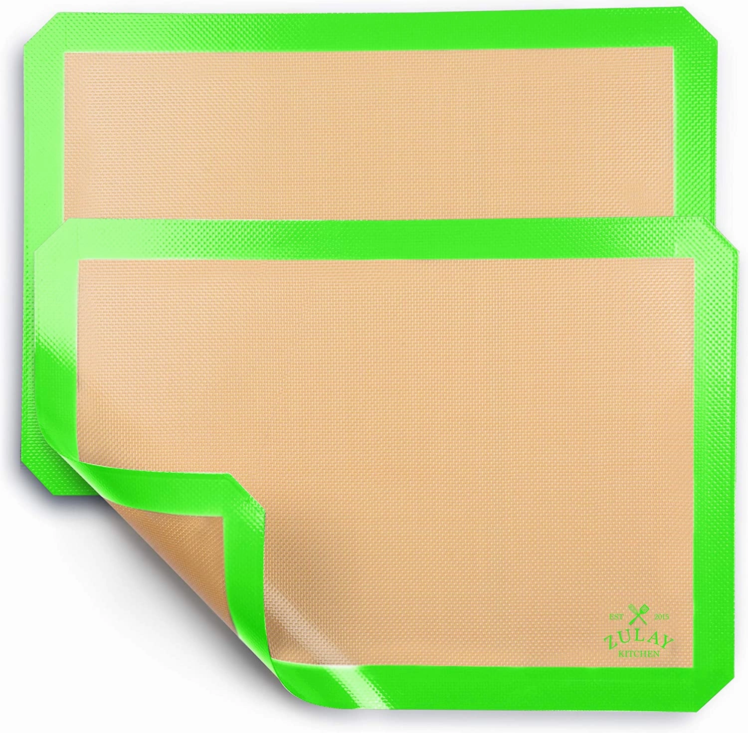 (2 Pack) Reusable Silicone Baking Mat Sheet Set