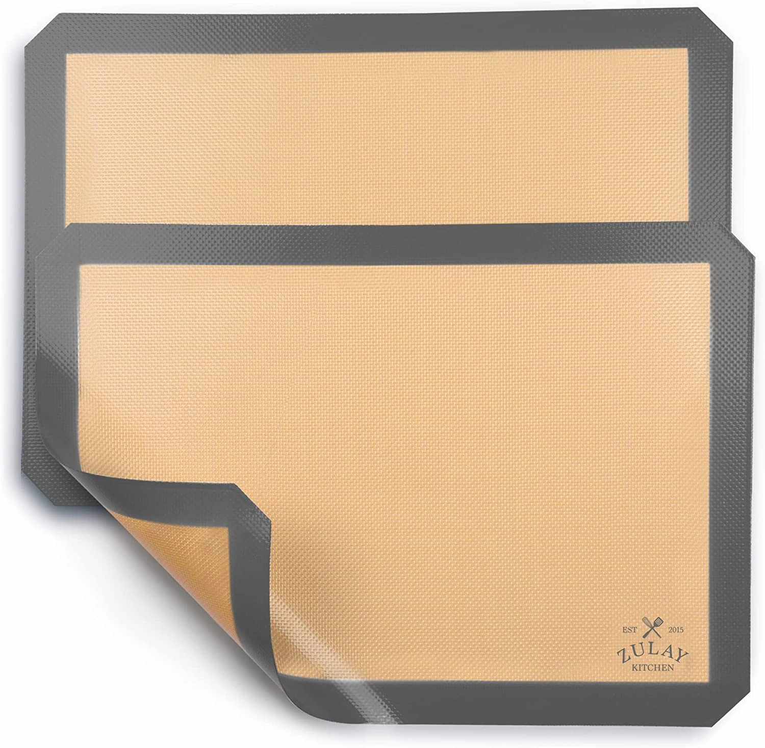 (2 Pack) Reusable Silicone Baking Mat Sheet Set