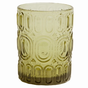 Aaron Hand Blown Tumbler Glasses Set/6 (Sage Green) Drinkware best price