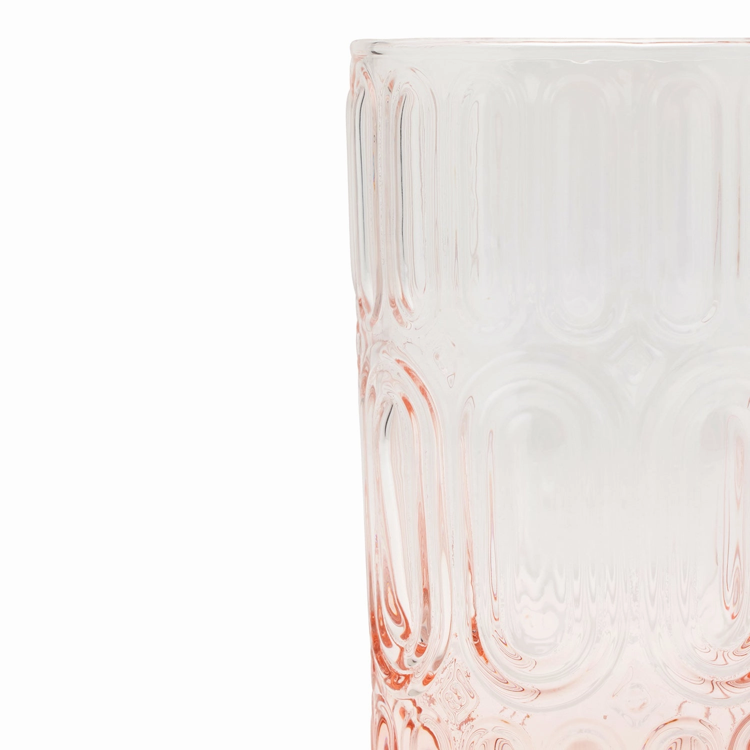 Aaron Pink Highball Glasses Set/6