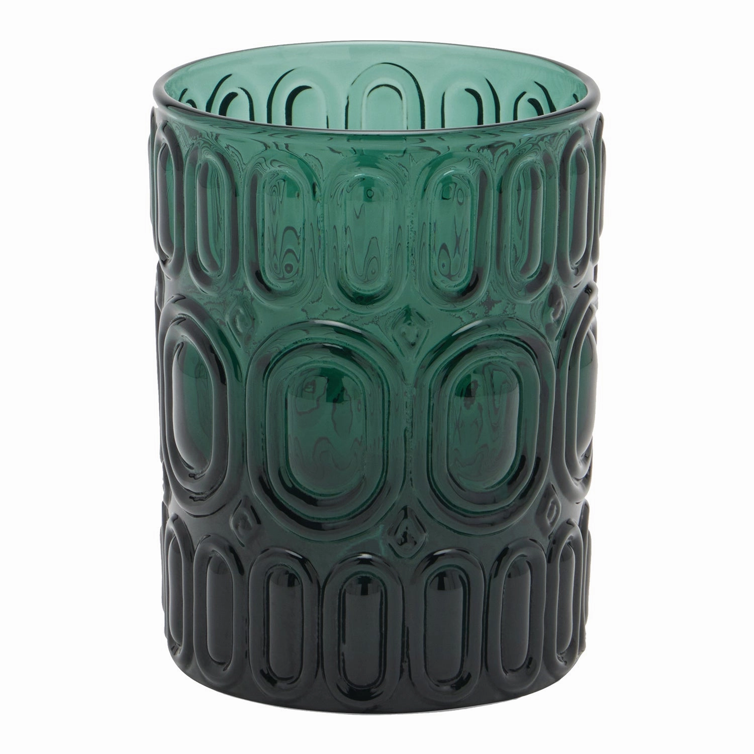 Aaron Smokey Green Tumbler Glasses Set/6 Drinkware best price