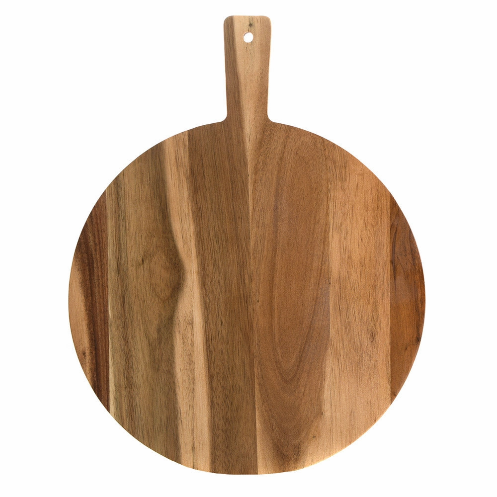 Acacia Wood Pizza Set with Cutter
