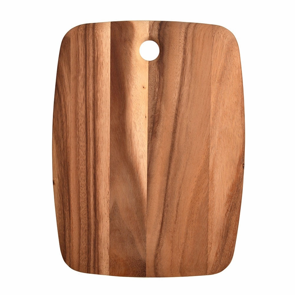 Acacia Wood Tablet with Hole Handle 40cm Serveware clearance shop