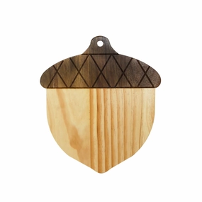 Acorn Wood Board In Natural Cutlery knife sets deals