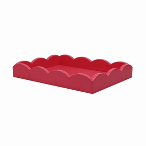 Addison Ross Lacquered Tray (Watermelon Pink) 11 x 8 Decorative Trays cheap sale