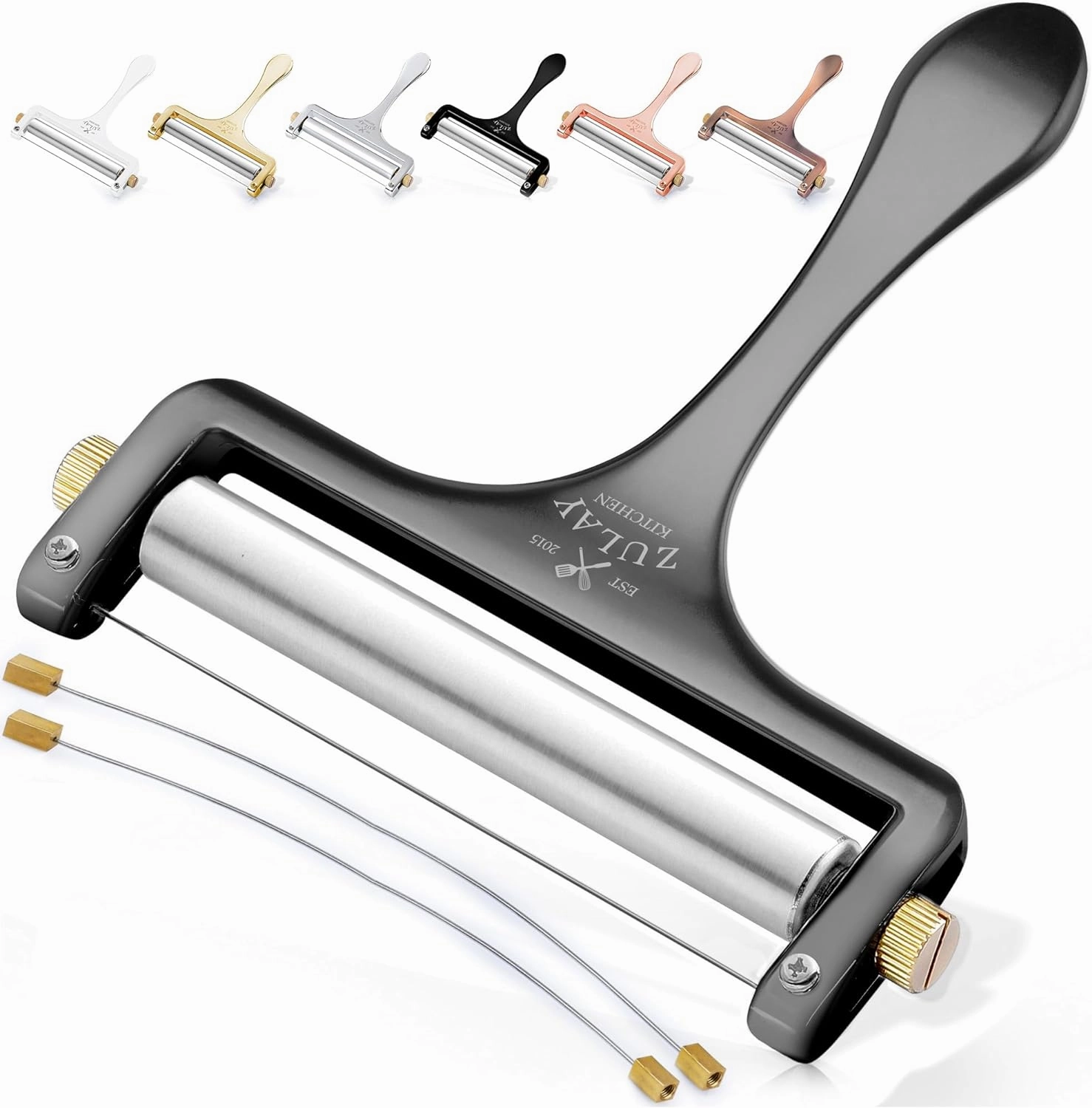 Adjustable Hand Held Cheese Cutter with 2 Extra Wires