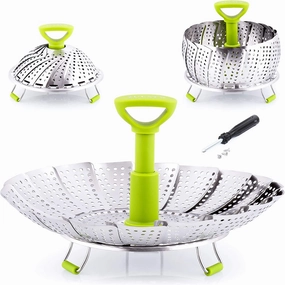 Adjustable Vegetable Steamer Baskets For Cooking Cooking Tools & Accessories hot price