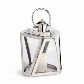 Adler Stainless Steel Outdoor Lantern 12.5" Candle Holders discount collection