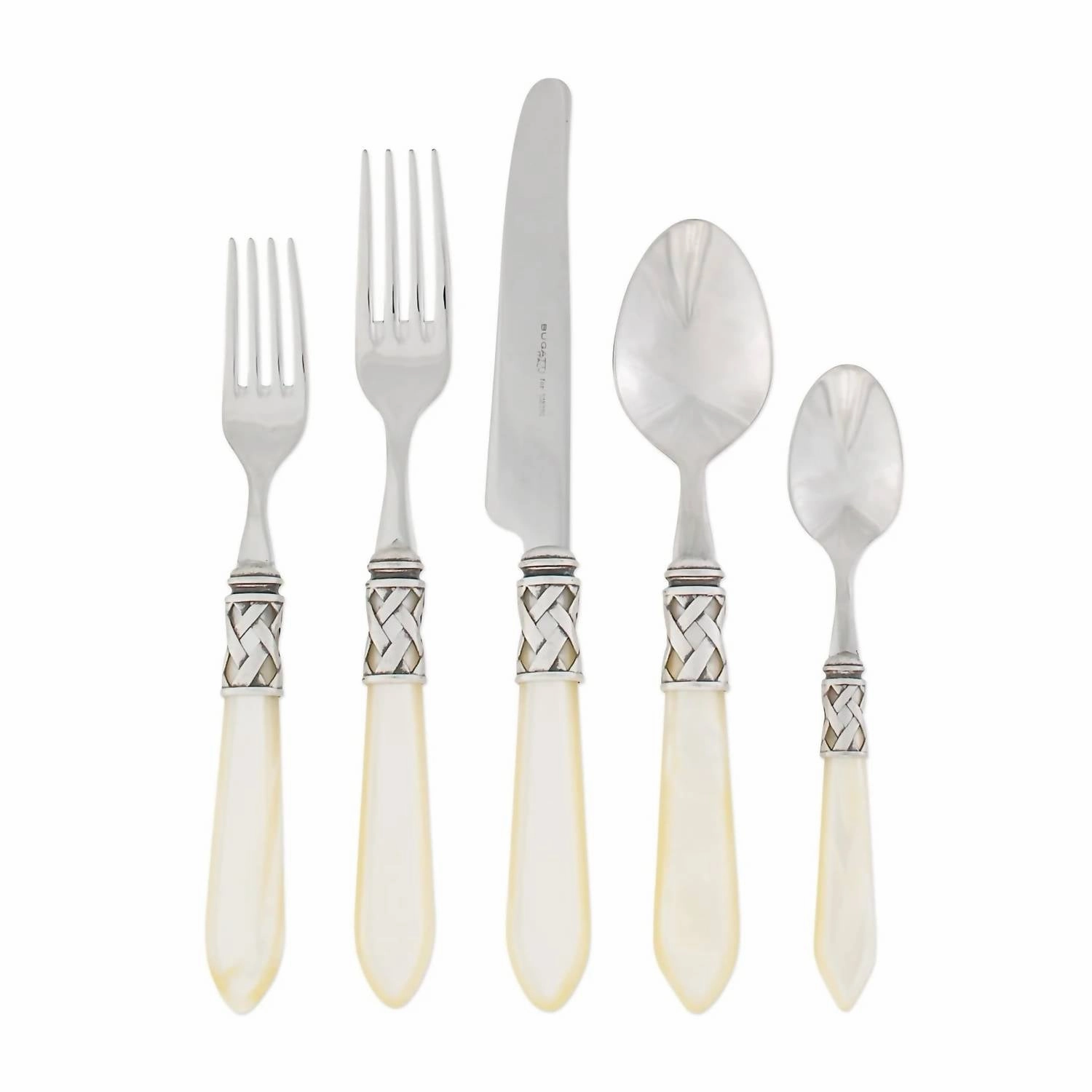 Aladdin Antique Flatware Place Setting In White Dinnerware sale online