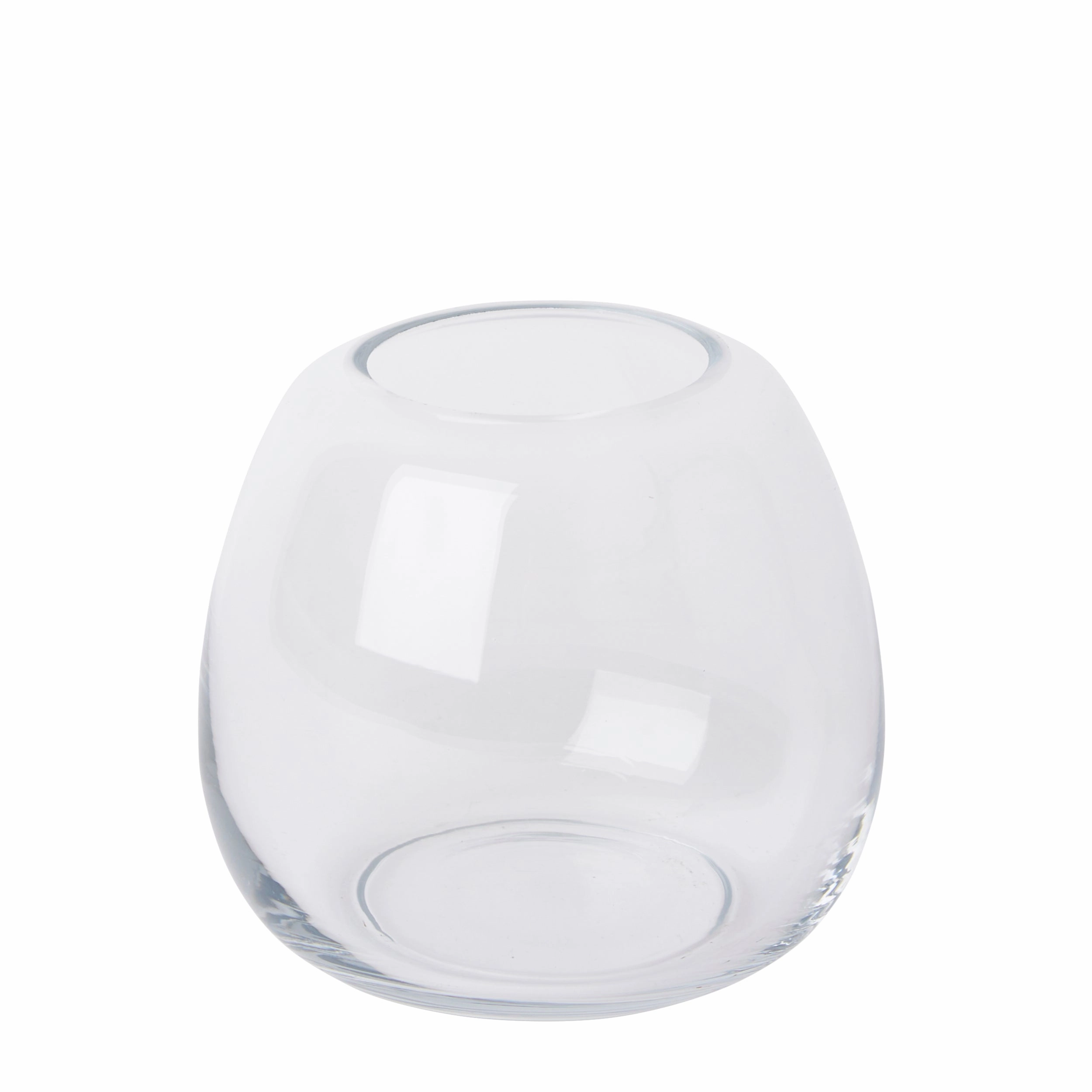 Alma Vase 15x15x13cm Clear Cheap Vases for home