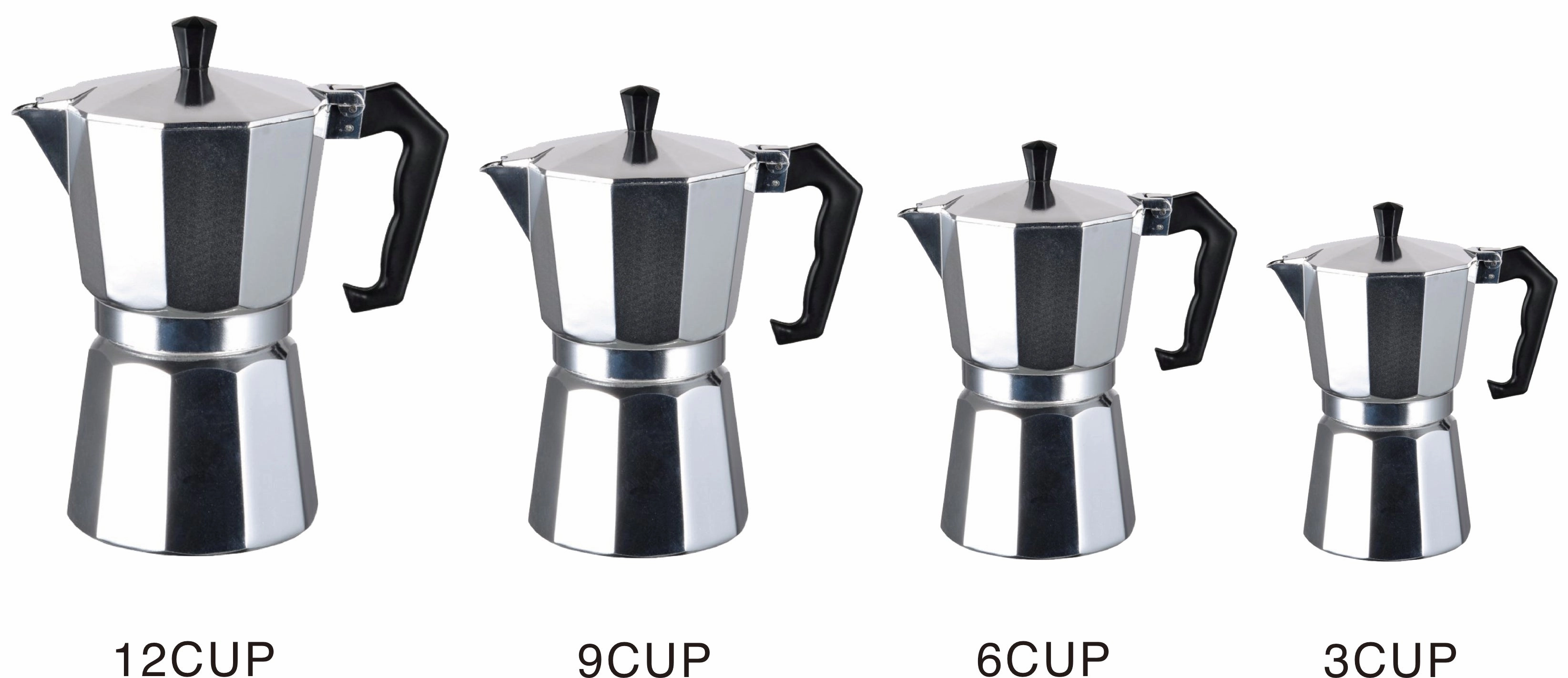 Aluminum Coffee Maker - 4 Sizes Cookware online kitchen sale