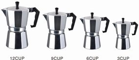Aluminum Coffee Maker - 4 Sizes Cookware online kitchen sale